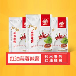 飛虎自立袋紅油辣醬（新）500g