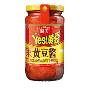 海天辣黃豆醬340g
