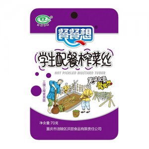 餐餐想70克學生配餐榨菜絲