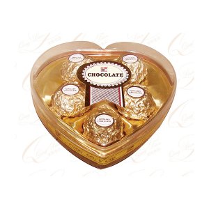 慶聯(lián)心形巧克力5粒禮盒