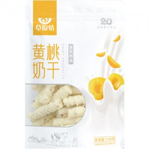 草原情黃桃奶干