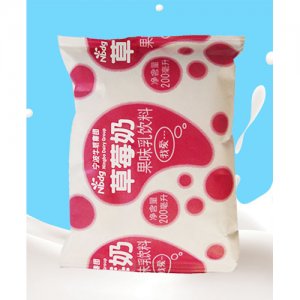 涌佳草莓奶果味乳飲料