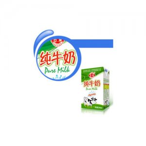 石埠乳業純牛奶