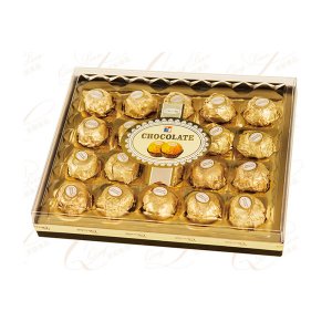 慶聯(lián)鉆石方形巧克力20粒禮盒裝