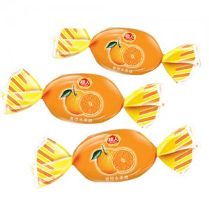 超人香橙水果糖