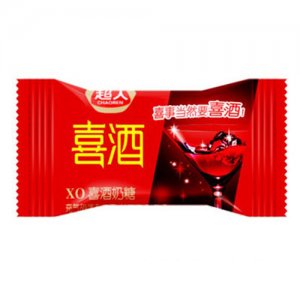 超人XO喜酒奶糖