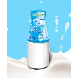 涌優200g 瓶裝原味風味酸牛奶