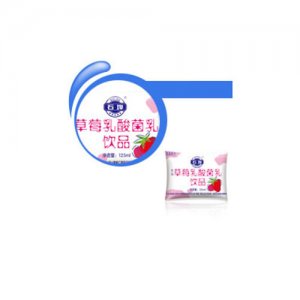 石埠草莓乳酸菌奶