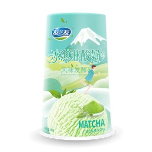 友芝友冰淇淋酸奶抹茶味