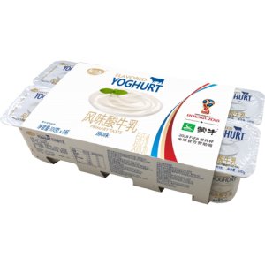 友芝友風味酸牛奶原味復原乳圓周杯100g×8杯