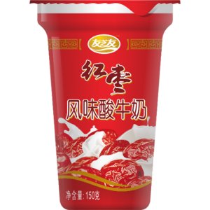 友芝友紅棗風味酸牛奶150g