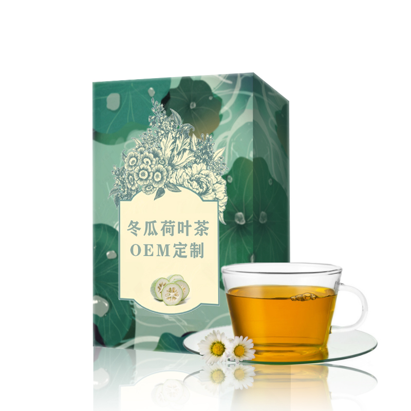 冬瓜荷葉茶圖oem貼牌代加工,現在知道還不晚