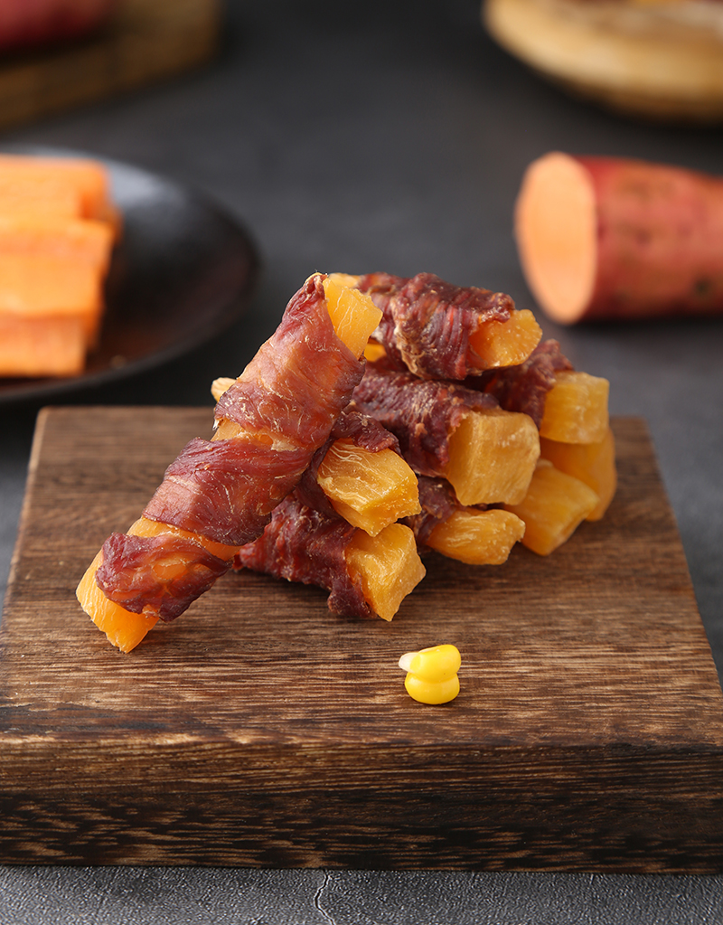 寵物鴨肉繞薯條哪里有代加工-專業寵物鴨肉繞薯條oem代加工實力大廠