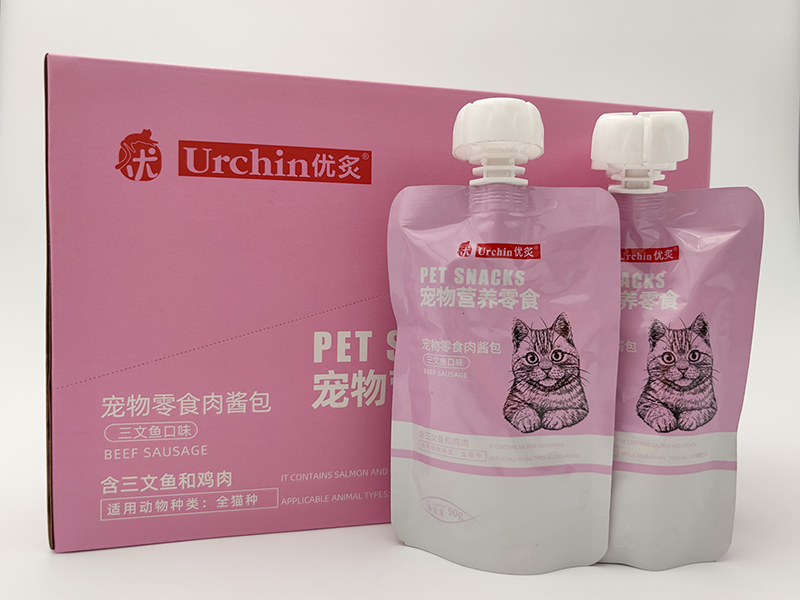 優(yōu)炙寵物零食肉醬包三文魚口味 營養(yǎng)貓條.jpg