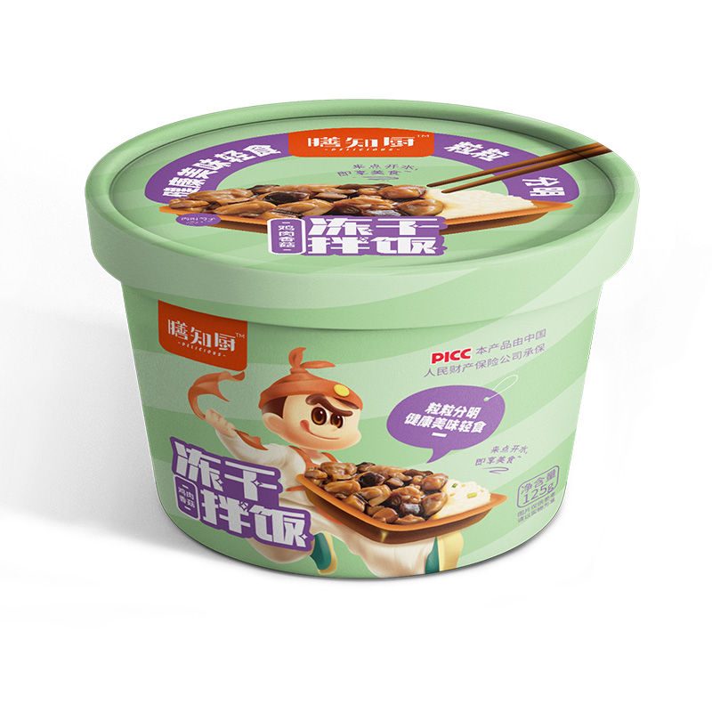 膳知廚凍干拌飯雞肉香菇 凍干拌飯OEM代加工.jpg