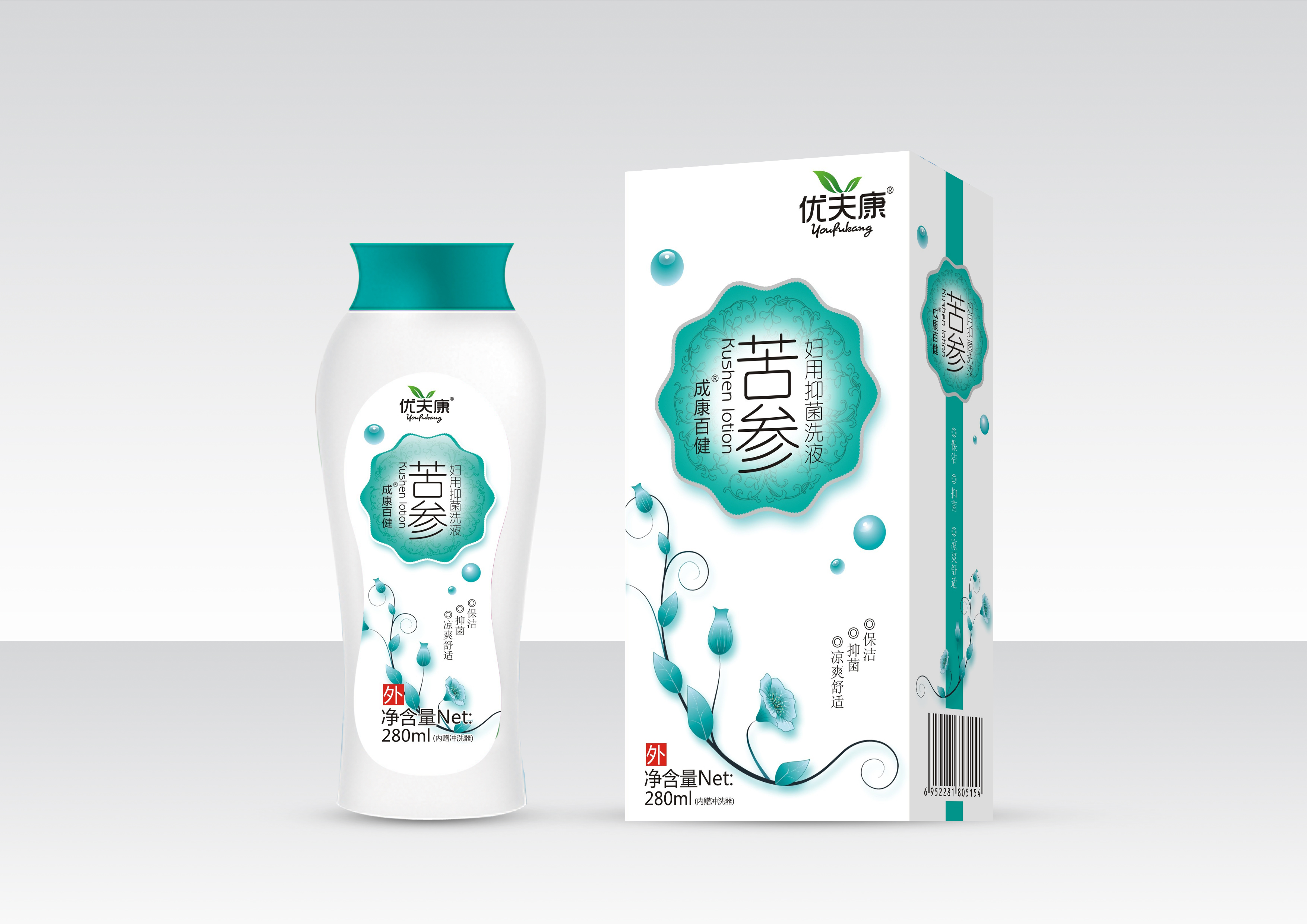 優(yōu)夫康苦參婦用抑菌洗液一站式貼牌代加工,一定要靠譜專業(yè)的