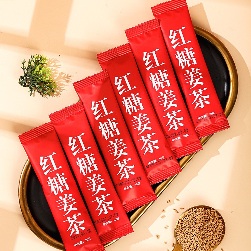 素滋堂紅糖姜茶10g 20條狀固體飲料一件代發紅糖姜茶顆粒2.jpg
