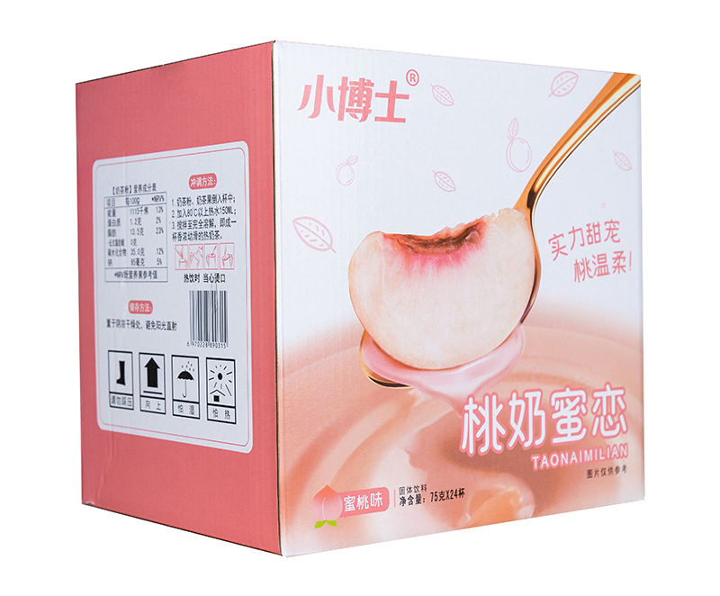 桃奶蜜戀固體飲料 蜜桃味.JPG