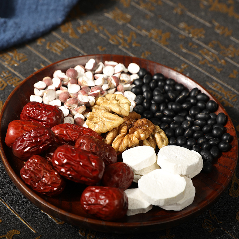 熊舅舅湯料包 核桃山藥芡實黑豆廣式糖水煲湯干貨膳食養生糖水包.jpg