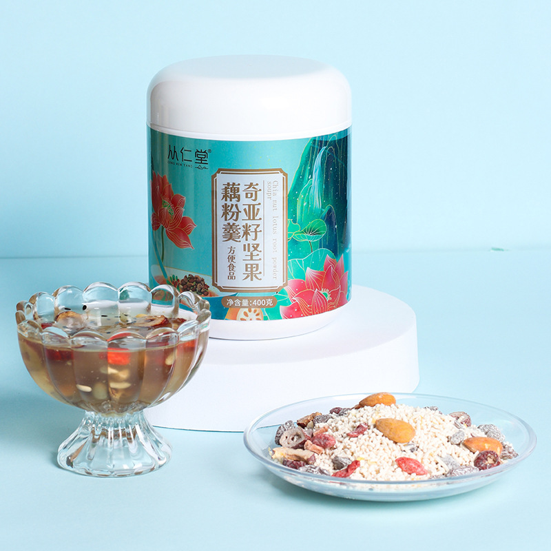 奇亞籽堅果藕粉羹oem代加工,免費打樣