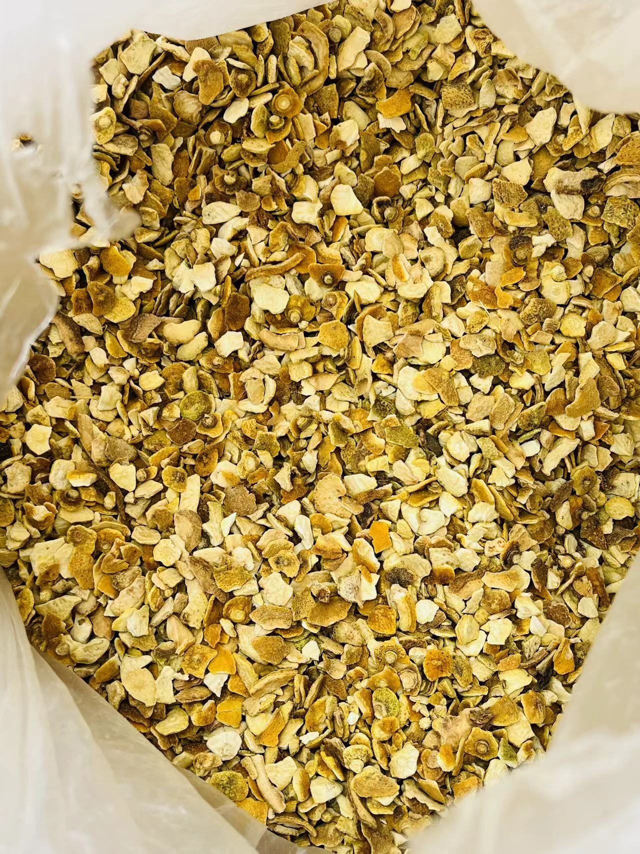 廠家供應 烘干檸檬丁 檸檬顆粒 水果丁水果粒三角茶包花果茶.jpg