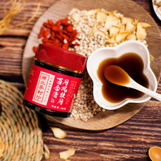 龍族女性260g瓶裝丹鳳牡丹百合膏貼牌OEM/ODM