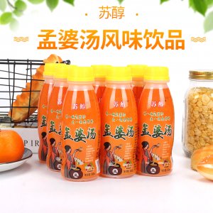 蘇醇孟婆湯百香果味果汁飲料360ml貼牌OEM/ODM