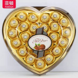 菲頓心形巧克力代加工貼牌OEM/ODM