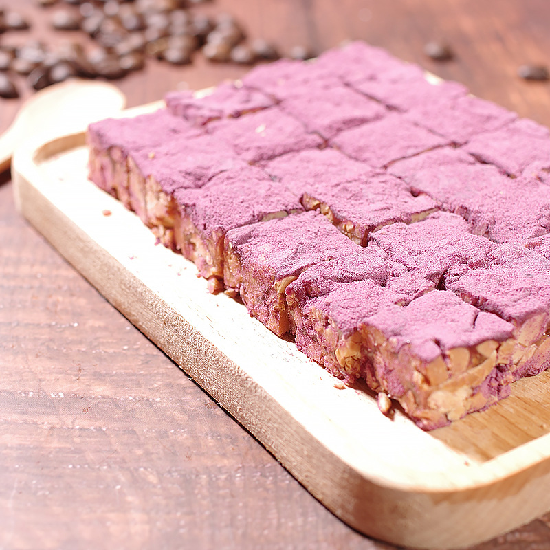 德慶特產(chǎn)鴻濤紫淮山糕花生糖308克糖貼牌定制代加工