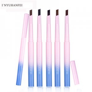 影語菡妃自動旋轉漸變色不易暈染單頭方形眉筆OEM/ODM定制代加工