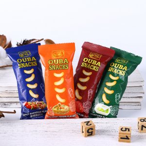 薯脆燒烤味芥末味休閑零食餅干可OEM/ODM代工