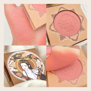 網紅爆款XUAN COLOR立體腮紅盤OEM代加工