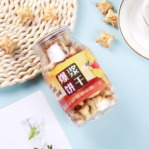 盒裝小熊爆漿餅干貼牌OEM/ODM
