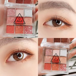 彩即盤珠光啞光大地色學生款初學者九色眼影OEM/ODM