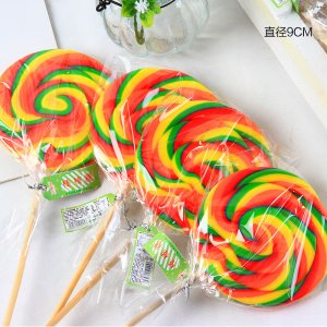 五彩波板盒裝棒棒糖貼牌定制代加工