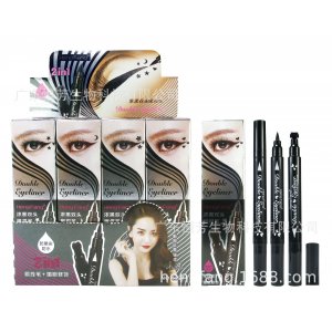 大眼濃黑雙頭眼妝筆OEM/ODM代加工