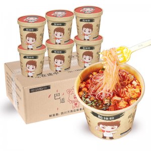 重慶酸辣粉6桶裝方便速食OEM/ODM代加工