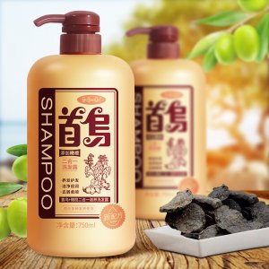 美容道何首烏橄欖洗發露貼牌定制代加工