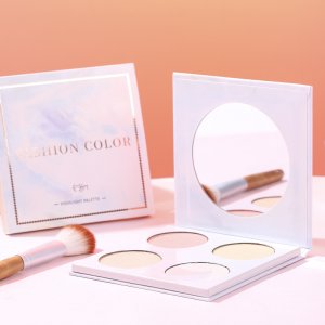 四色圓形大理石眼影30g代加工貼牌OEM/ODM