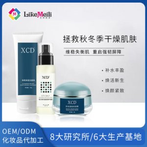 爆款修復面部護理護膚套裝貼牌OEM/ODM