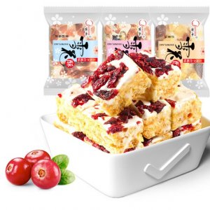 500g雪花酥蔓越莓芒果手工糕點(diǎn)OEM代加工