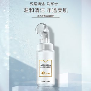 硅膠刷頭水光清顏潔面慕斯 可OEM/ODM代工