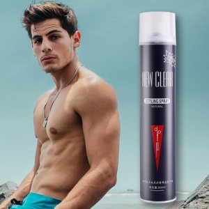 理發(fā)店造型定型男女通用小瓶發(fā)膠干膠貼牌OEM/ODM