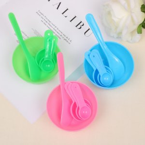 5件套調面膜碗套裝塑料調膜碗貼牌OEM/ODM