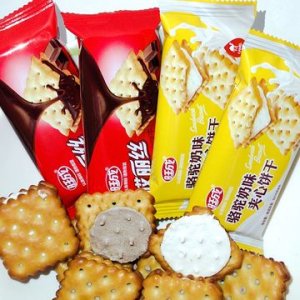 駱駝奶巧克力代餐夾心餅干貼牌OEM/ODM