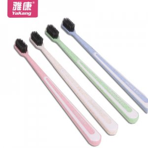 成人秸稈軟毛牙刷貼牌OEM/ODM