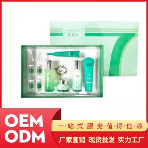 慕芳華水乳面霜護膚品補水6件套盒OEM/ODM代加工