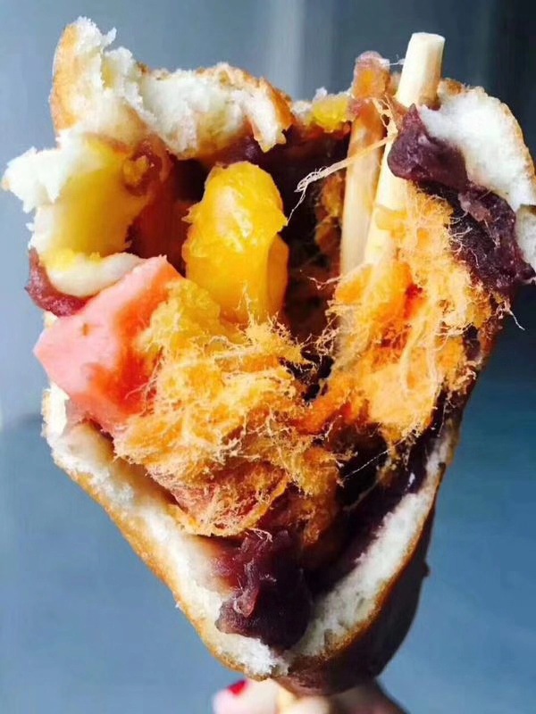 手工火腿蛋黃豆沙肉松OEM代加工