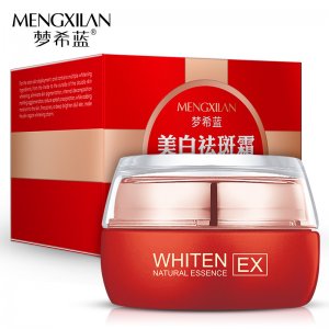 夢希藍美白祛斑霜遮瑕補水保濕面霜淡斑護膚品化妝品廠家生產OEM代加工