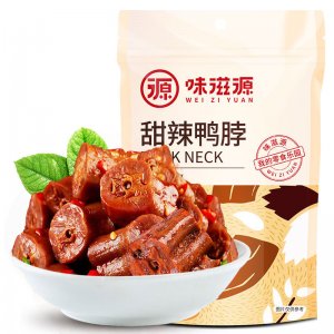 味滋源甜辣鴨脖100g袋OEM/ODM代加工